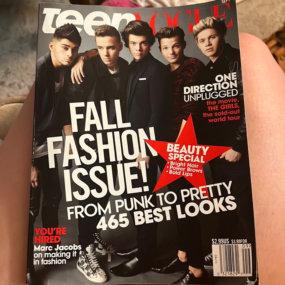 One Direction Teen Vogue